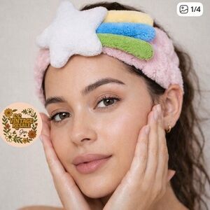 SOLD Meg  The Crème Shop Teddy Headband